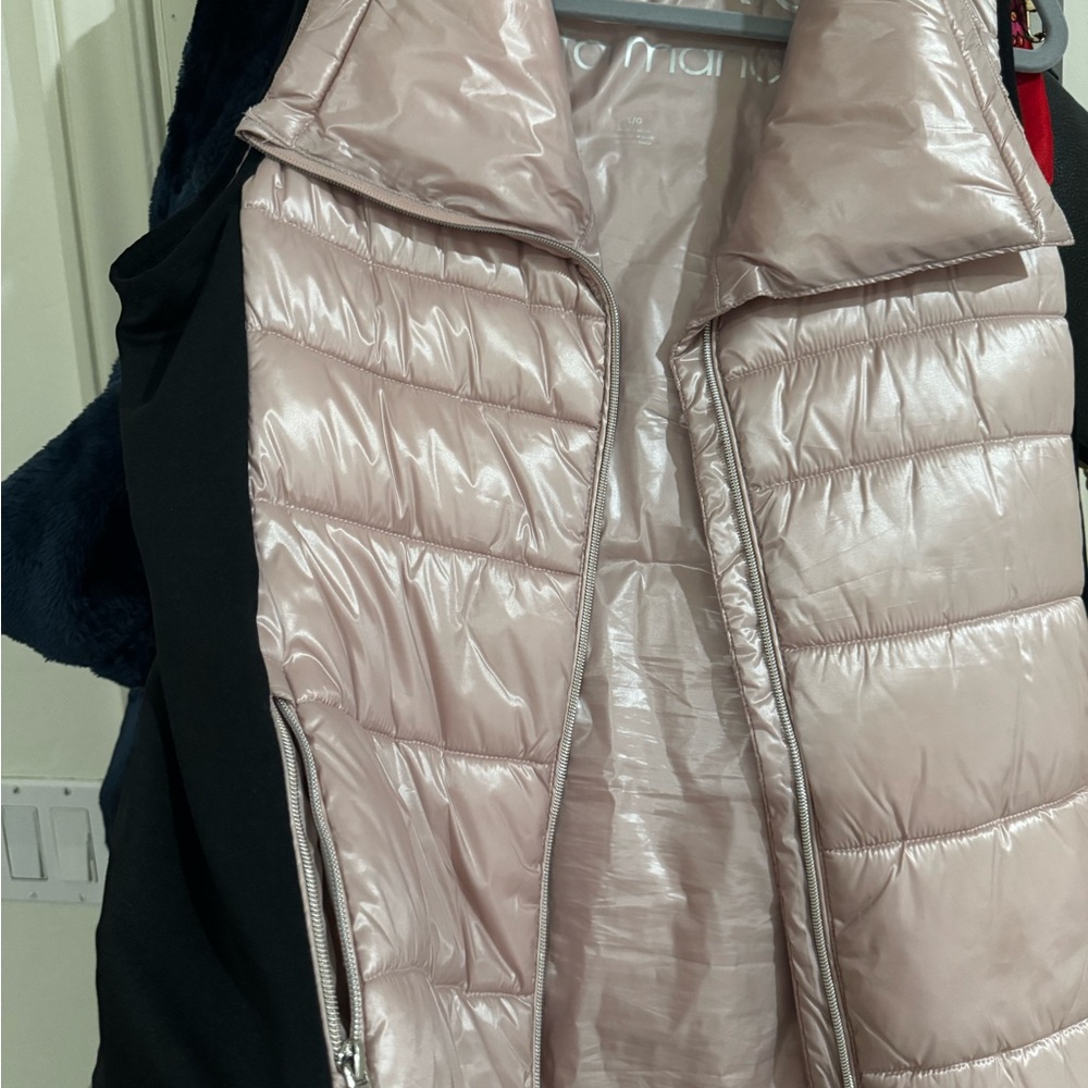Calvin Klein Performance Light Pink Puffer Vest